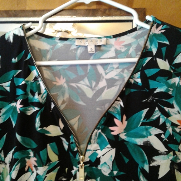 Chaus New York asymmetrical blouse - Picture 2 of 4